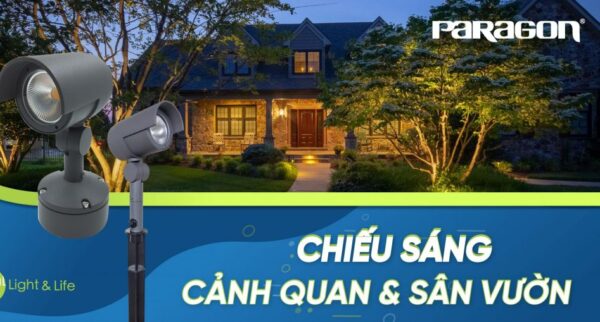 Đèn LED chiếu sáng cảnh quan