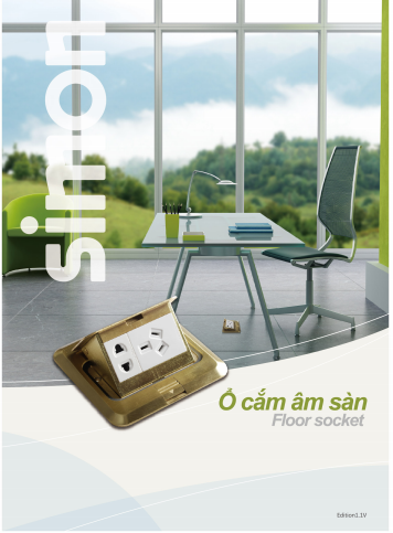 Ổ cắm âm sàn