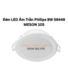 Đèn LED Âm Trần Philips 9W 59449 MESON 105