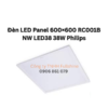 Đèn LED Panel 600×600 RC001B NW LED38 38W Philips