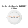 Đèn âm trần siêu mỏng 6W DL262 Philips