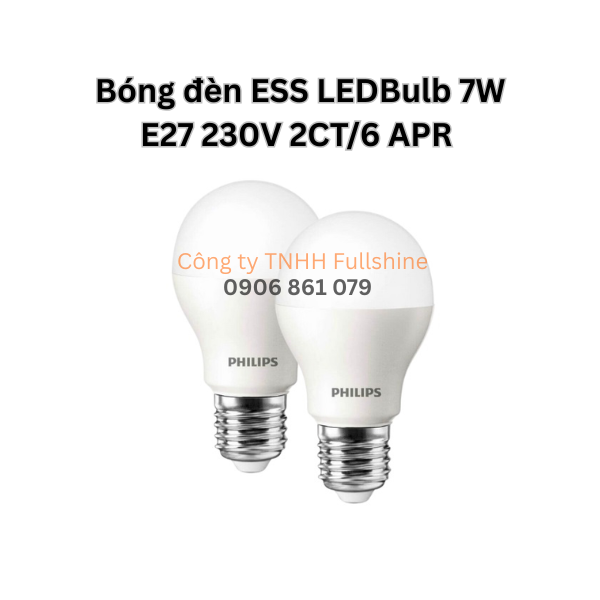 Bóng đèn ESS LEDBulb 7W E27 230V 2CT/6 APR