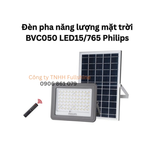 Đèn pha năng lượng mặt trời BVC050 LED15/765 Philips